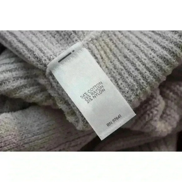 J Jill Wearever Collection Sweater Size Medium Beige Knit Slouchy Oversized Cozy - Picture 11 of 11